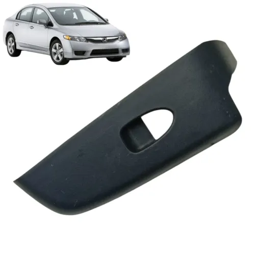 Moldura botão vidro traseiro direito honda civic g8 2007
