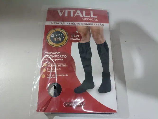 MEIA VARIZE VITAL MASCULINA