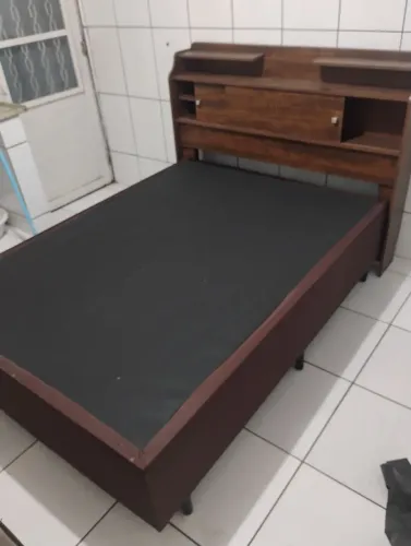 Cabeceira e base para colchão