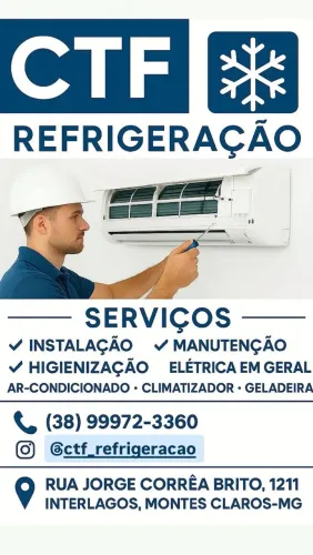 Instalação de ar condicionado