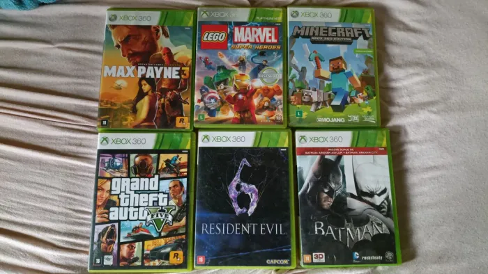 Jogos originais Xbox 360