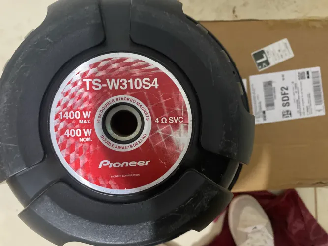 Grave sub. Pioneer ts w310s4 grave excelente estado nunca reformado!