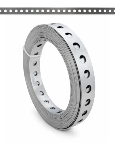 Fita Perfurada de fixação Galvanizada - 17mmx10m