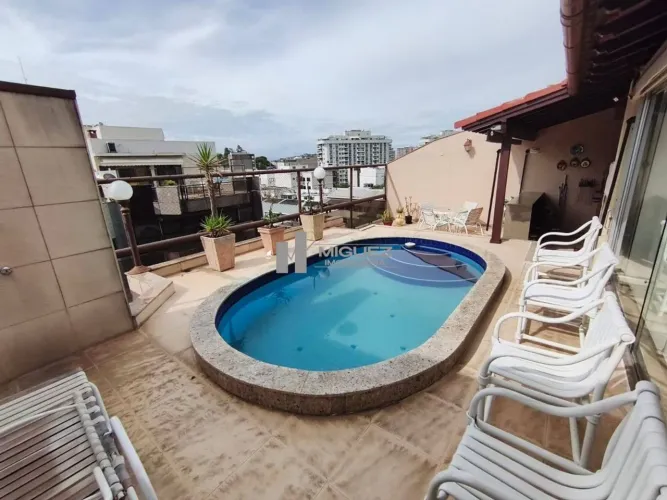 Cobertura espetacular à venda, Rua Mario Barreto, Tijuca. 265m², Varanda, 6 quartos, Pisci