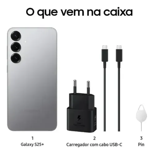 S25 plus 512 gb NOVO