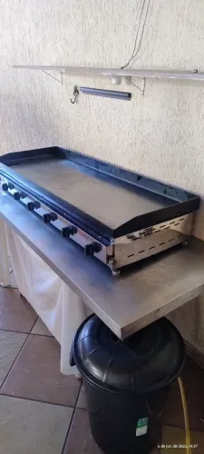 Chapa para lanche 140cm Zerada!!!!!!