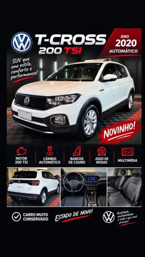 Volkswagen T-Cross Sense 1.0 TSI Flex 5P Aut. 2020