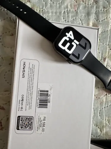 Smartwatch HWX PRO preto importado da China 