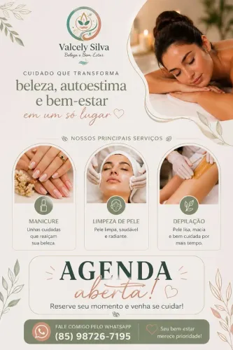 Limpeza de Pele Depilação Manicure e pedicure