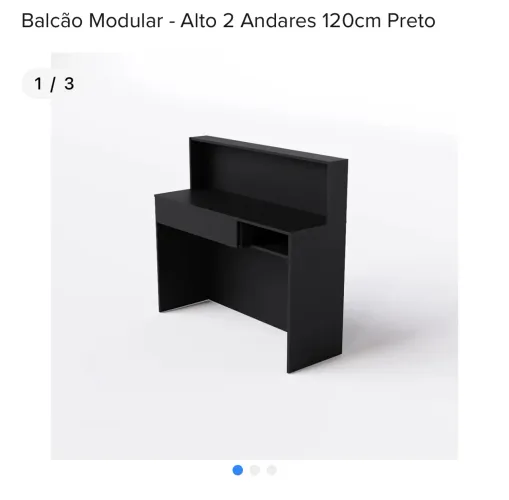 Balcão preto 