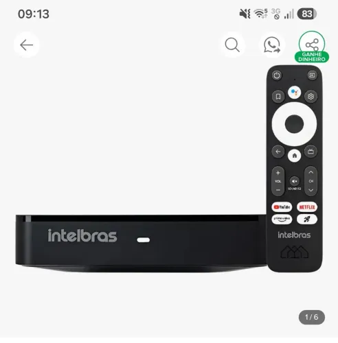 Tvbox Intelbras 4K