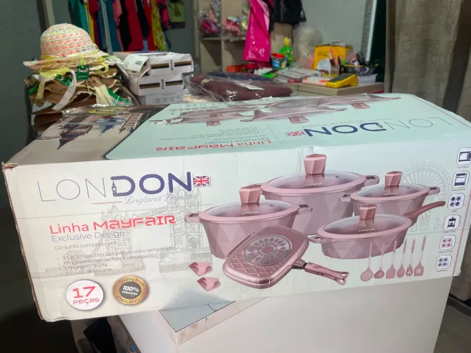 Kit de Panelas London Mayfair - 17 Peças