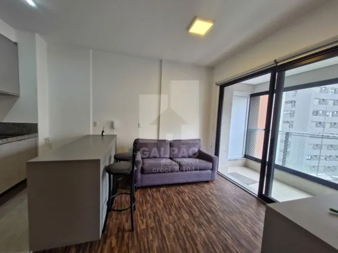 Studio mobiliado para alugar no Itaim com 1 vaga e muito lazer