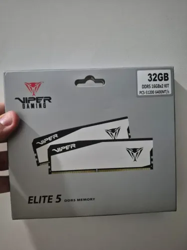 Ddr5 2x16GB (32GB) Viper Gaming 6400MHz cl32 Novo, lacrado