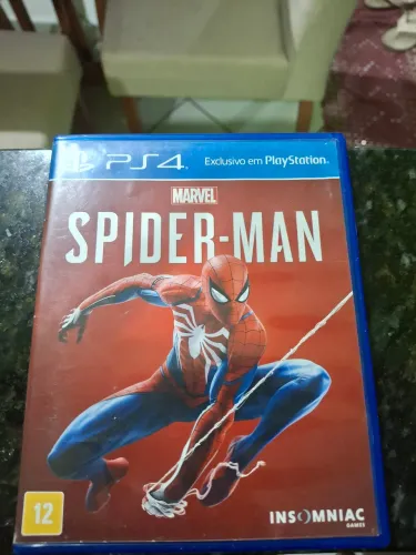 JOGO HOMEM ARANHA MIDIA FISICA PS4