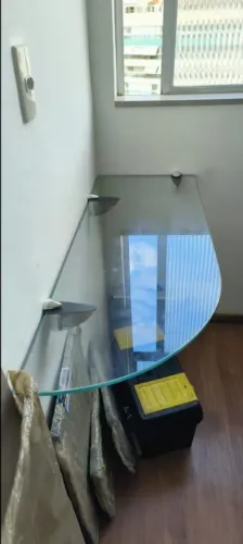 Mesa de vidro 250 reais