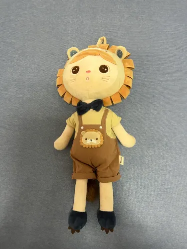 Boneco metoo jimbão leão tamanho 46cm.