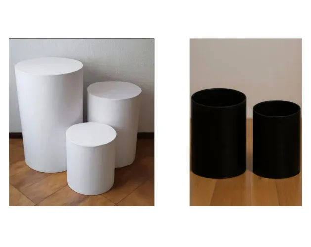5 Peças de Capas de Cilindro para Decorações de festa