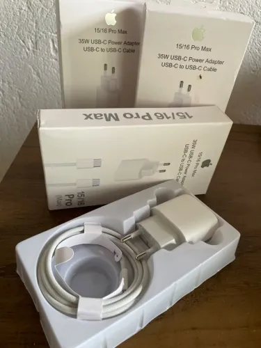 ? CARREGADOR IPHONE TIPO C + CABO ? OFERTA IMPERDÍVEL! ?