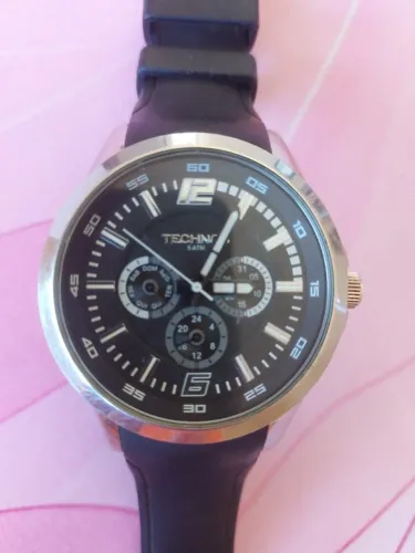 Relógio Technos Mod. 6P29AGT - Aço Inoxidável / Pulseira de silicone - Usado Original