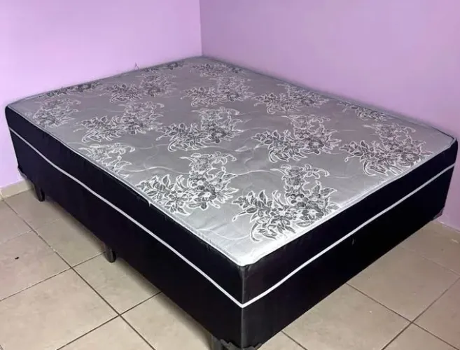 Cama box acoplada 05 cm de colchão 