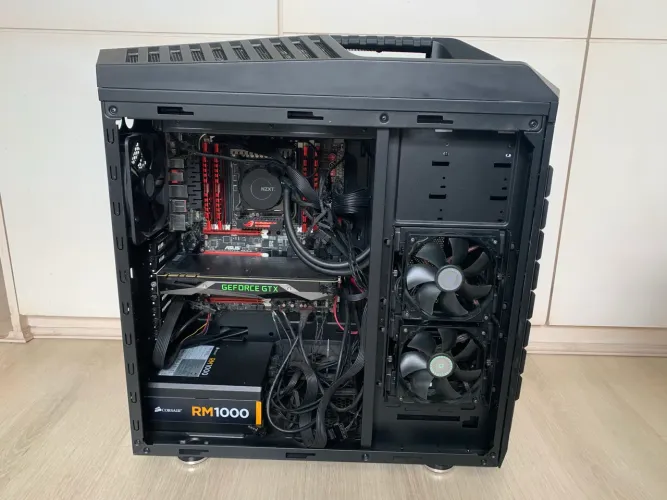 PC Gamer Entusiasta High-End | i7 4930K + 32GB RAM + GTX 1080 + Fonte Corsair RM1000 Gold