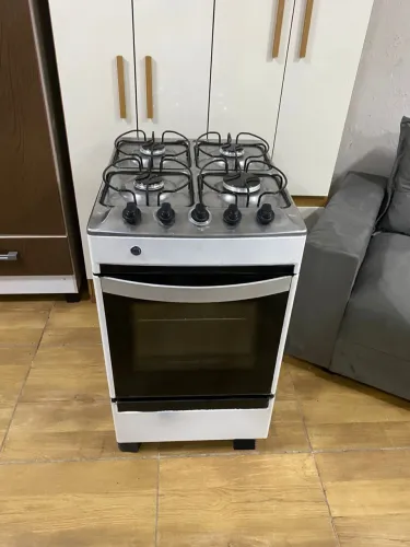 Fogão Brastemp 4 bocas branco funcionando perfeitamente