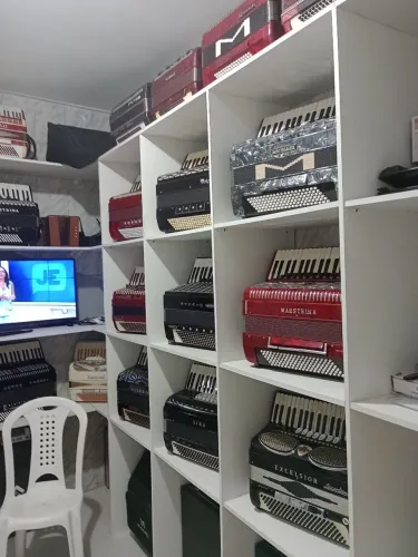 Sanfona a vendas Silvio