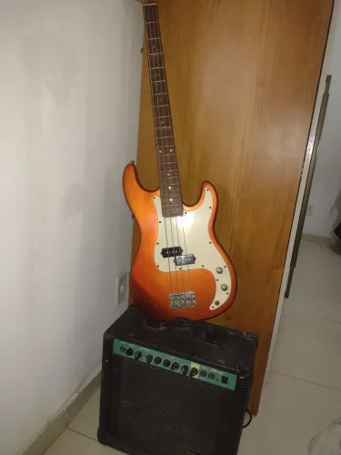 Contra baixo e cubo no combo barato