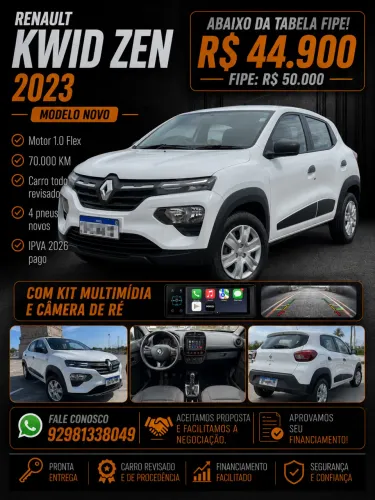 Renault Logan Zen Flex 1.0 12V 4P Mec. 2020