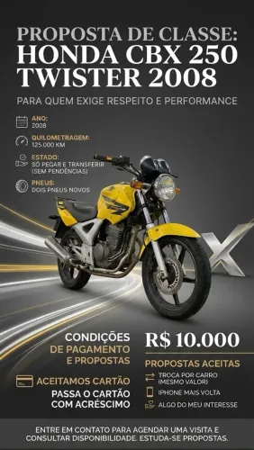 Honda CBX 250 Twister 2008