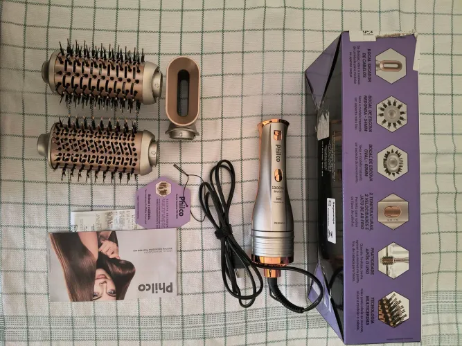 Secador de cabelo.