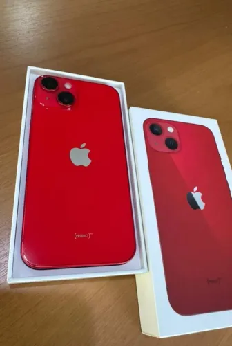 iPhone 13 vermelho novo impecável