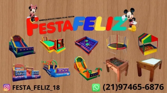 Locação de brinquedo inflável
