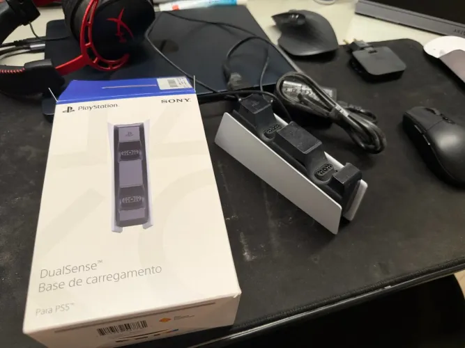 Base de Carregamento DualSense PS5 Original Sony - com caixa