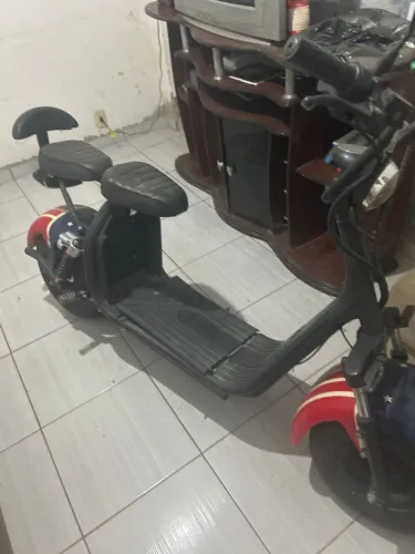 Moto elétrica, sem bateria !!!