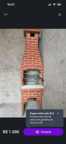 Churrasqueira pré moldada