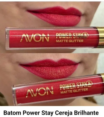 Batom Power glitter AVON