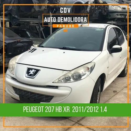 Sucata Peugeot 207 HB XR 2011/2012 1.4 Dispobnível para venda de peças