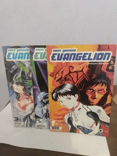 HQ Mangá Evangelion ( lote do 1 ao 11 )