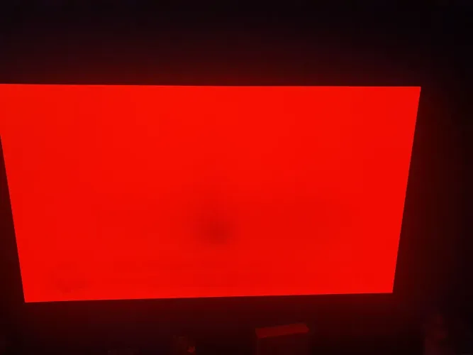 TV Oled 55 modelo C9 funcionando, porém com burn in conforme fotos