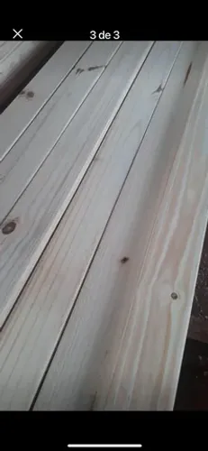 Assoalho forro deck pinus natural 