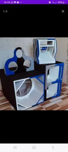 Projeto Som de mala para grave de 15 polegadas com alto redimento.