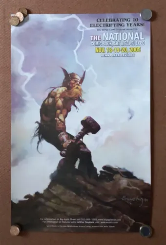 Pôster Original Vintage Comic Show