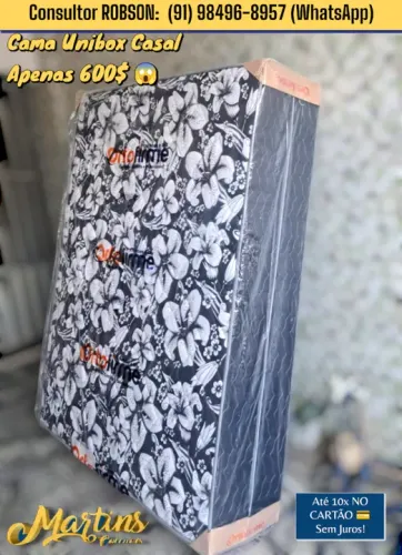 CAMA BOX DE CASAL DE ESPUMA OFERTA 