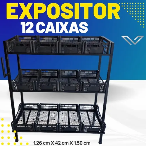Expositor para sacolão