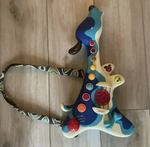 guitarra musical eletrônica b.you importada