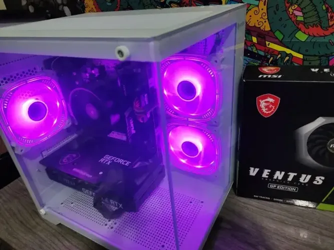 PC Gamer Ryzen 7 Novo 16 GBs RTX 3050 8GBs SSD 1TB 1 ano Garantia