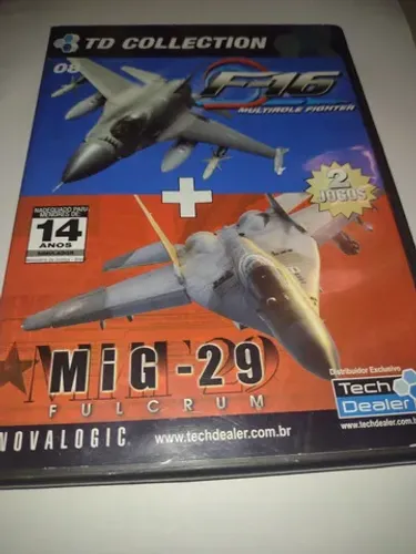 Game Pc F16 Multirole figh-ter+ Mig 29 Fulcrum