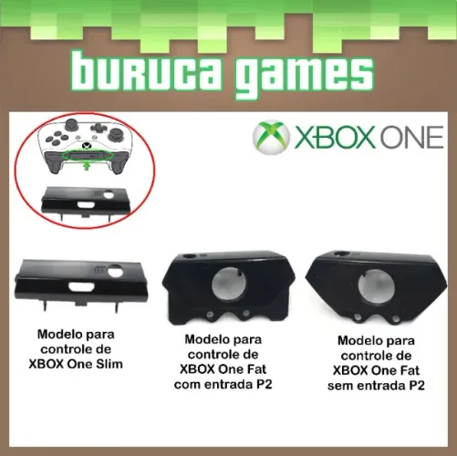 Suporte (trava) dos botões LB RB para controle de Xbox One